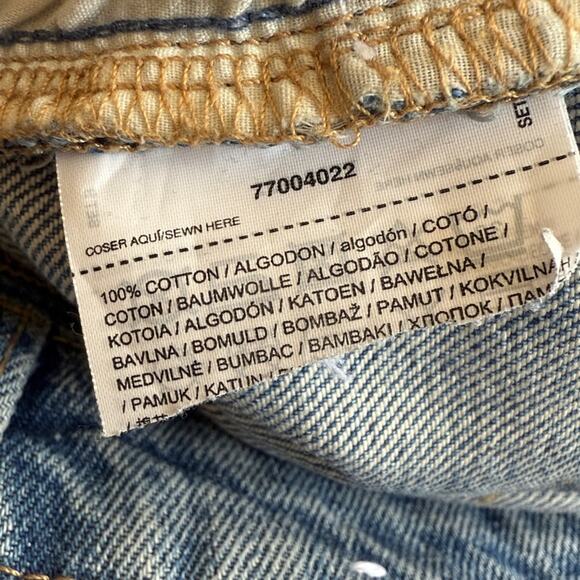 Mango Women’s Sz 8 Straight Jeans with Decorative Seams - Picture 6 of 8